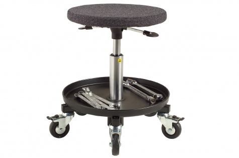ESD roller stool 400S with tool box