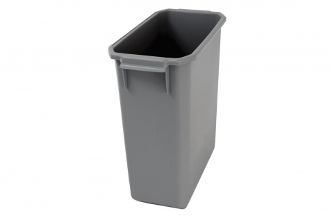 Sorting waste bin, 60l, gray