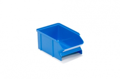 Пластиковый ящик 160 x 100 x 70 mm, синий