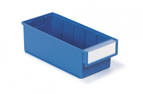 Shelf bin 132x300x100 Blue