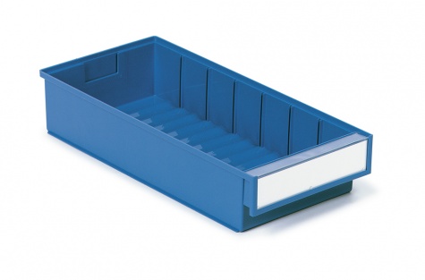 Shelf bin 186x400x82 Blue