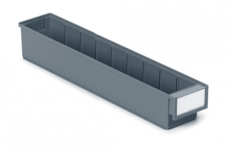 Shelf bin 92x500x82 Grey