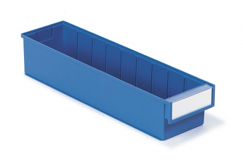 Shelf bin 132x500x100 Blue