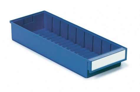 Shelf bin 186x500x82 Blue