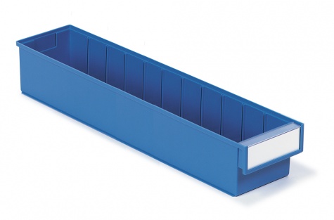 Shelf bin 132x600x100 Blue
