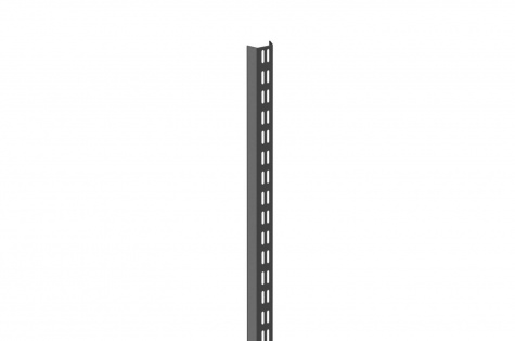 Вертикальный настенный профиль, 1000 мм, черный