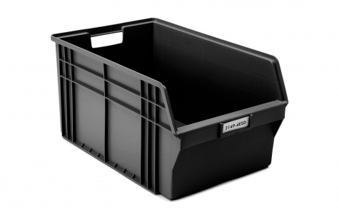 Storage bin 310x490x250 Black ESD