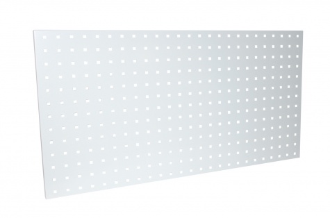 Perforated panels and hooks for tools
