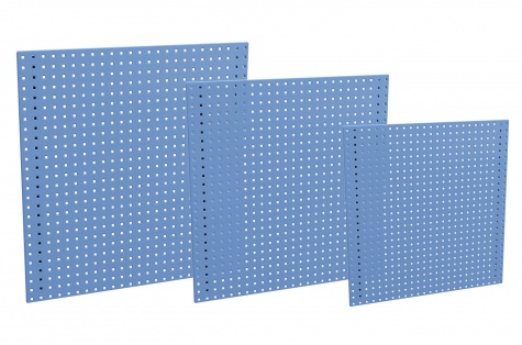 Перфорированная панель 454 х 988 мм, синяя