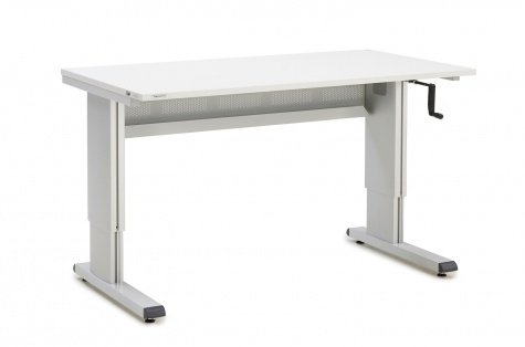 Montāžas galds, ar regulēšanas rokturi, 800 x 1800 mm