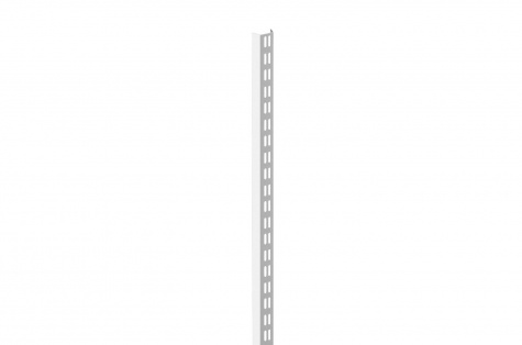 Wall rail, 2500 mm, white