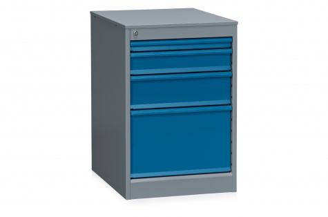 Workshop drawer unit 670, 1x50, 1x100, 1x150, 1x300 mm