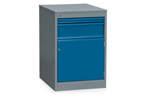 Workshop drawer unit 670, door + 1x50, 1x150 mm